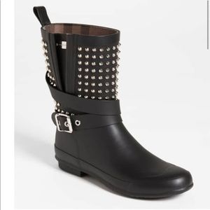 Burberry Holloway Rain Boots NWOT